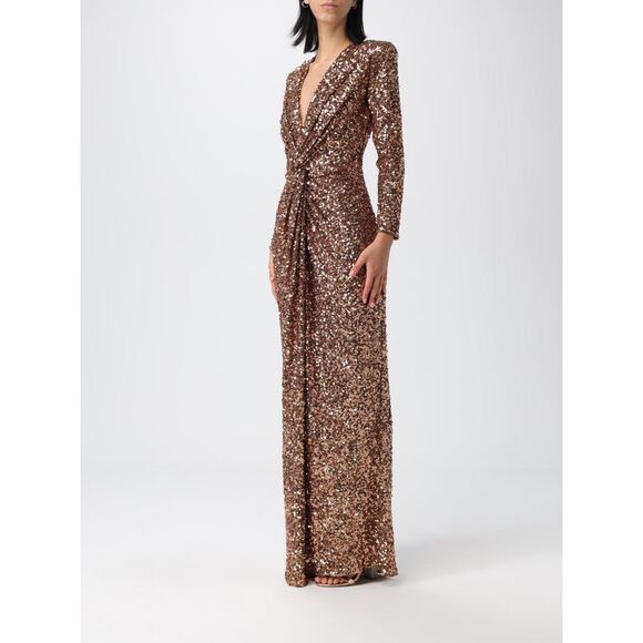 Elisabetta Franchi Dress Woman Brown